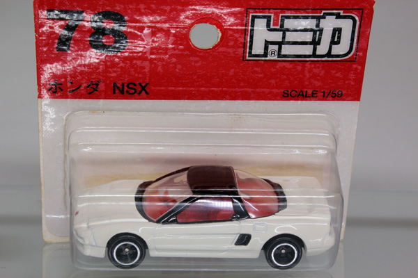 ミニカーショップ ケンボックス トミカ 赤箱☆78☆ホンダNSX※ブリスターパック版Minicar shop KENBOX TOMICA