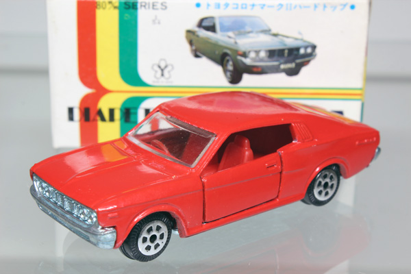 ミニカーショップ ケンボックス ダイヤペット☆12-0407☆トヨタコロナマークIIハードトップ(赤)Minicar shop KENBOX  TOMICA