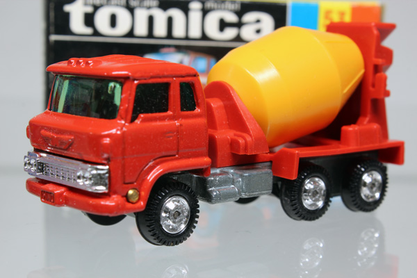 ミニカーショップ ケンボックス トミカ 黒箱 53 日野ミキサー車 旧ホイールminicar Shop Kenbox Tomica