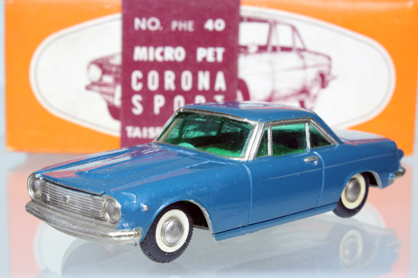 ミニカーショップ ケンボックス 大盛屋☆PHE-40☆トヨペットコロナスポーツ 豪華箱Minicar shop KENBOX TOMICA