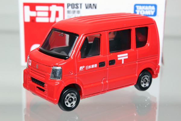 ミニカーショップ ケンボックス トミカ 赤箱 68 郵便車 Takaratomyロゴminicar Shop Kenbox Tomica