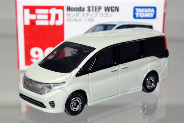 ミニカーショップ ケンボックス トミカ 赤箱 96 ホンダステップワゴン Takaratomyロゴminicar Shop Kenbox Tomica