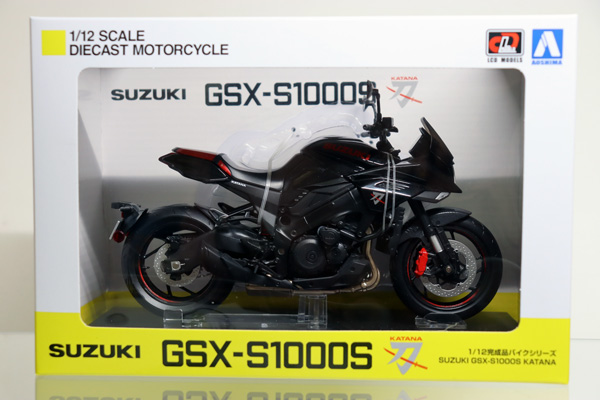 ミニカーショップ ケンボックス 1/12・1/18スケール スズキGSX-S1000S