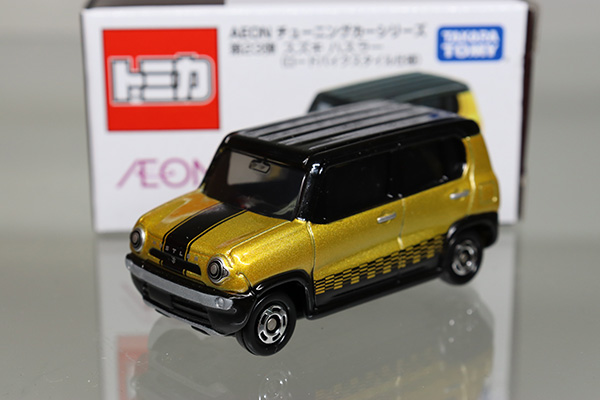 ミニカーショップ ケンボックス イオン特注 スズキハスラー ロードバイクスタイル仕様 Minicar Shop Kenbox Tomica