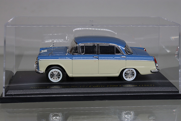 タカトク初代 日産セドリック1900カスタム橙ブリキ tin toy car箱無の+