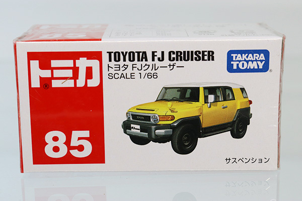 ミニカーショップ ケンボックス トミカ 赤箱 85 トヨタfjクルーザー Takaratomyロゴ 未開封品minicar Shop Kenbox Tomica