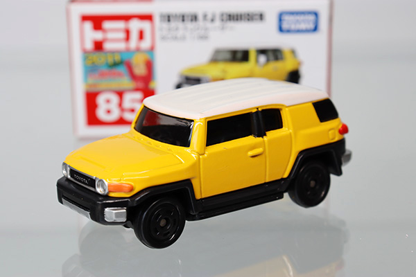 ミニカーショップ ケンボックス トミカ 赤箱 85 トヨタfjクルーザー 11年新車シール Takaratomyロゴminicar Shop Kenbox Tomica
