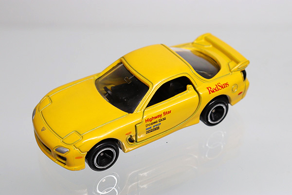 ミニカーショップ ケンボックス トミカギフトばらし マツダrx 7 Fc3s 高橋涼介 頭文字dコミックトミカvol 4 白箱付minicar Shop Kenbox Tomica