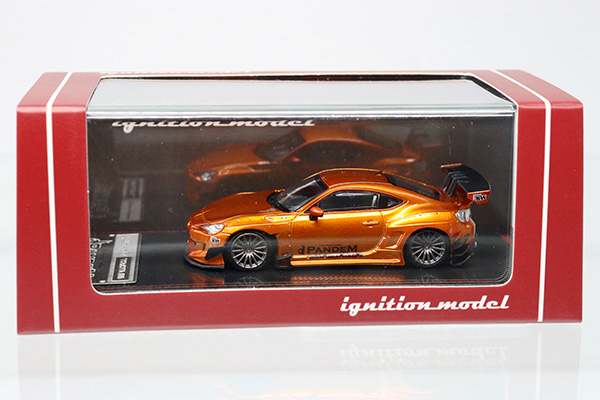 ignition model★1404★トヨタPANDEM TOYOTA 86 V3 Orange Metallic※1/64スケール