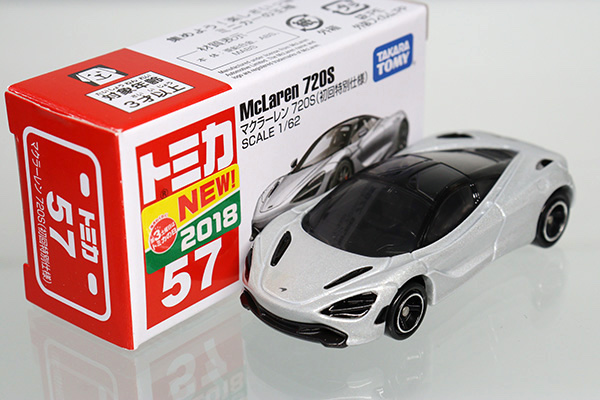 ミニカーショップ ケンボックス トミカ 赤箱☆57☆マクラーレン720S