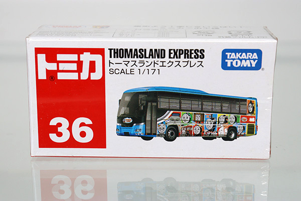 ミニカーショップ ケンボックス トミカ 赤箱 36 トーマスランドエクスプレス St13 Takaratomyロゴ 未開封minicar Shop Kenbox Tomica