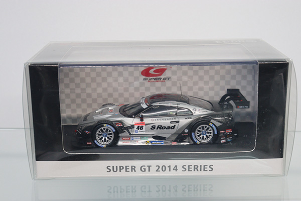 ミニカーショップ ケンボックス エブロ☆45062☆日産SUPER GT500 2014 NO.46 S Road MOLA GT-R Rd.2  Fuji※1/43スケール・現状渡しMinicar shop KENBOX TOMICA