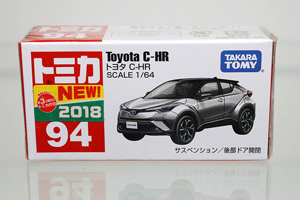 ミニカーショップ ケンボックス トミカ 赤箱 94 トヨタc Hr St18 18年新作シール Takaratomyロゴ 未開封minicar Shop Kenbox Tomica