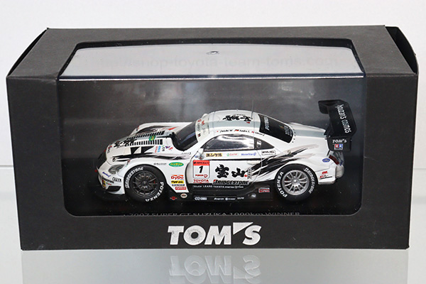 1/43スケール★ ★トヨタ2007 SUPER GT HOUZAN TOM'S SC430(ゼッケン1)※TOM'S