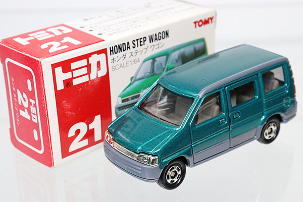 ミニカーショップ ケンボックス トミカ 赤箱 21 ホンダステップワゴン St8 Tomy赤ロゴminicar Shop Kenbox Tomica