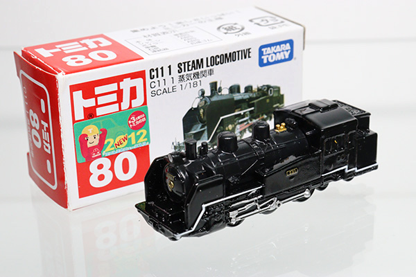 ミニカーショップ ケンボックス トミカ 赤箱 80 C11 1 蒸気機関車 St12 12年新車シール Takaratomyロゴminicar Shop Kenbox Tomica