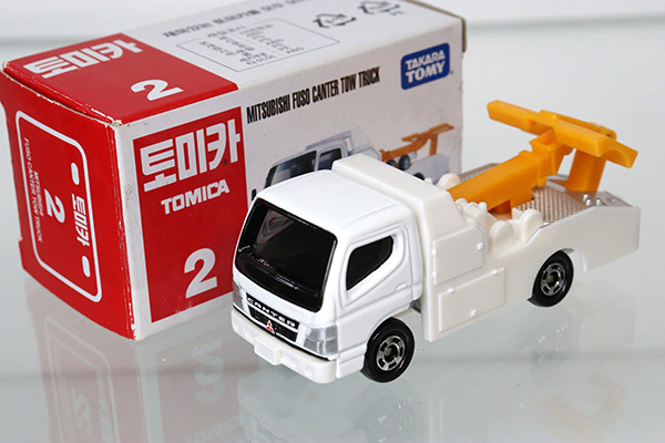 ミニカーショップ ケンボックス トミカ 赤箱 2 三菱ふそうキャンタートラック 韓国語仕様minicar Shop Kenbox Tomica