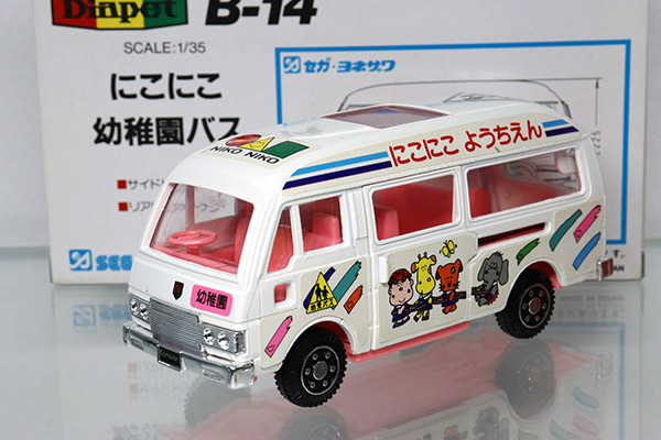 ミニカーショップ ケンボックス ダイヤペット B 14 にこにこ幼稚園バスminicar Shop Kenbox Tomica