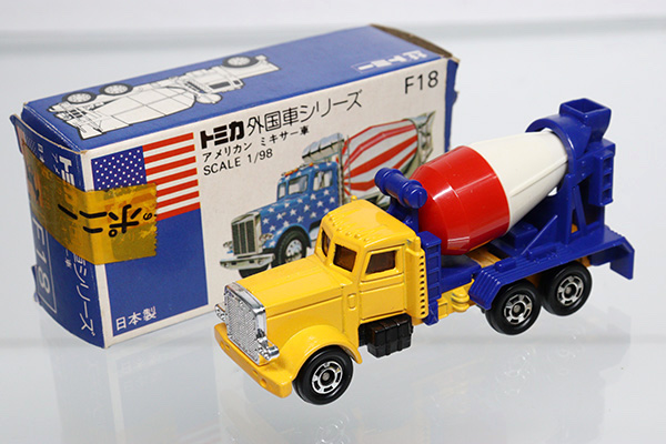 Amazon | トミカ 98 アメリカン ミキサー車 1/98 | ミニカー