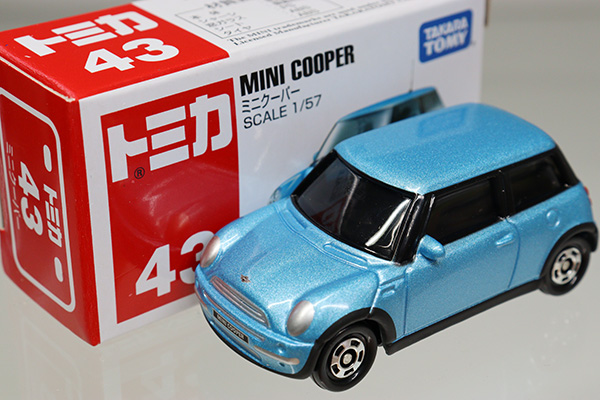 ミニカーショップ ケンボックス トミカ 赤箱 43 ミニクーパー St16 Takaratomyロゴminicar Shop Kenbox Tomica