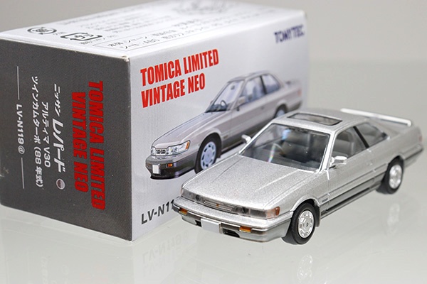 ミニカーショップ ケンボックス トミカリミテッドヴィンテージネオ N119d 日産レパードアルティマv30ツインカムターボ 86年式 Minicar Shop Kenbox Tomica