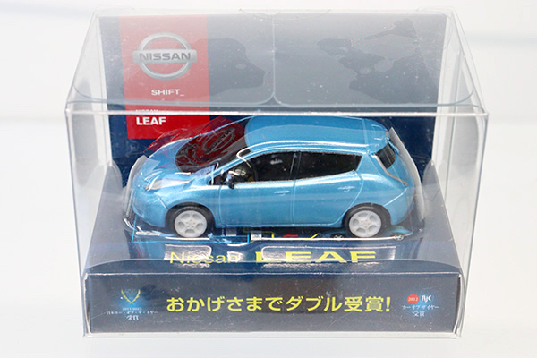 ミニカーショップ ケンボックス その他 日産リーフ(水色)※約6cm