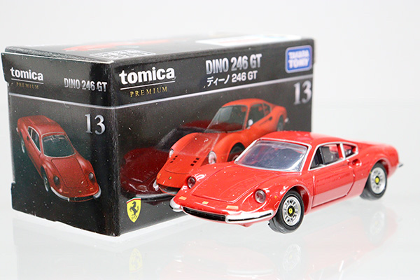 ミニカーショップ ケンボックス トミカプレミアム☆13☆フェラーリディーノ246GT※現状渡しMinicar shop KENBOX TOMICA