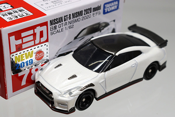 ミニカーショップ ケンボックス トミカ 赤箱☆78☆日産GT-R NISMO 2020 モデル※2019年発売・タカラトミーロゴMinicar  shop KENBOX TOMICA