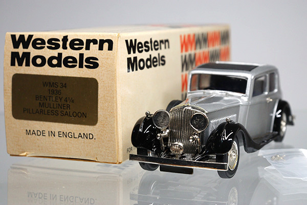 ミニカーショップ ケンボックス 外国モデル Wms34 ベントレー4 1 4 Mulliner Pillarless Saloon Western Models 箱ダメージ 現状渡しminicar Shop Kenbox Tomica
