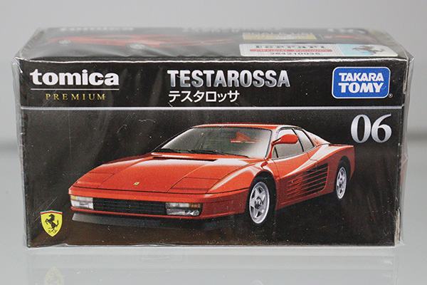 ミニカーショップ ケンボックス トミカプレミアム☆6☆フェラーリテスタロッサ※未開封品・タカラトミーロゴMinicar shop KENBOX  TOMICA