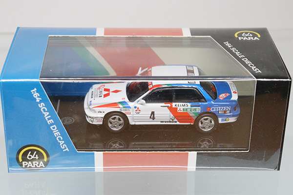 ミニカーショップ ケンボックス 1 64スケール Pa 三菱ギャランvr 4 Monte Carlo Rally 1991 4 右ハンドル Para64 新品未開封minicar Shop Kenbox Tomica
