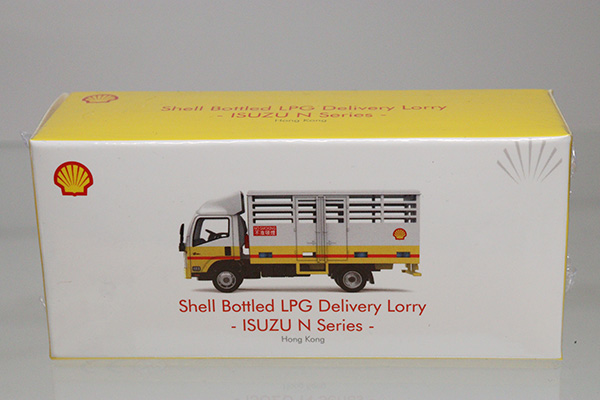 1/64スケール★AT64926★いすゞトラックNシリーズShell Bottled LPG Delivery  Lorry※Tiny・香港限定品・1/76スケール・新品未開封