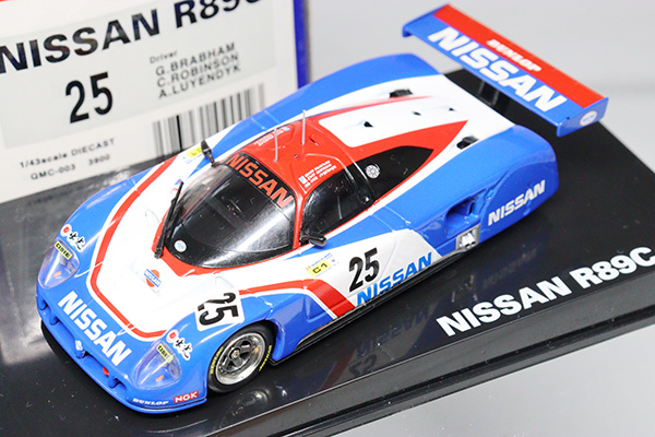 ミニカーショップ ケンボックス 1/43スケール 日産R89C(#25)※Q-MODEL