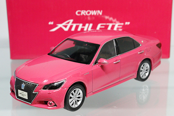 ミニカーショップ ケンボックス ディーラー特注 トヨタクラウンアスリート ピンク 助手席側ヘッドライトパーツ外れ 現状渡し 1 30スケールminicar Shop Kenbox Tomica