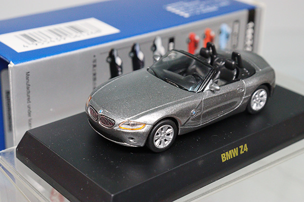 京商★ ★BMWZ4(グレー)※BMWミニカーコレクション・1/64スケール・撮影の為に開封・現状渡し