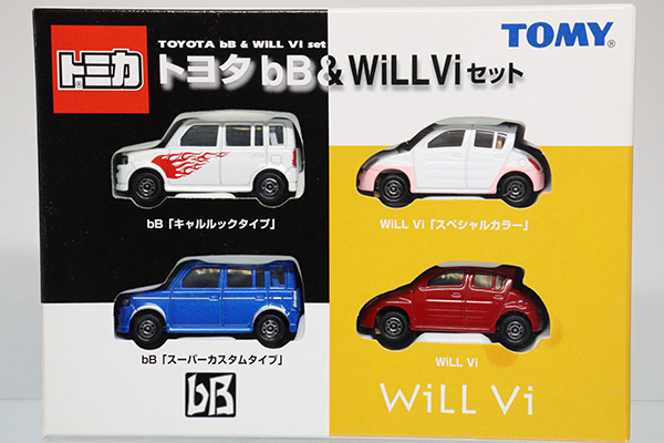 ミニカーショップ ケンボックス トミカギフト トヨタトヨタbB &WiLL Vi 