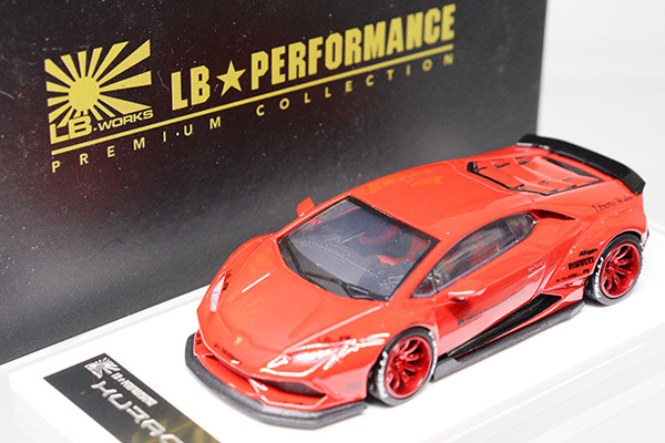 1/64スケール★MC-40RD★ランボルギーニLIBERTY WALK LB-WORKS Huracan LP610 (RED)  ※買取品・撮影の為に開封・現状渡し