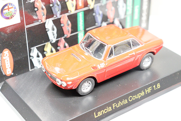 ミニカーショップ ケンボックス 京商 ランチアFulvia Coupe HF 1.6(赤