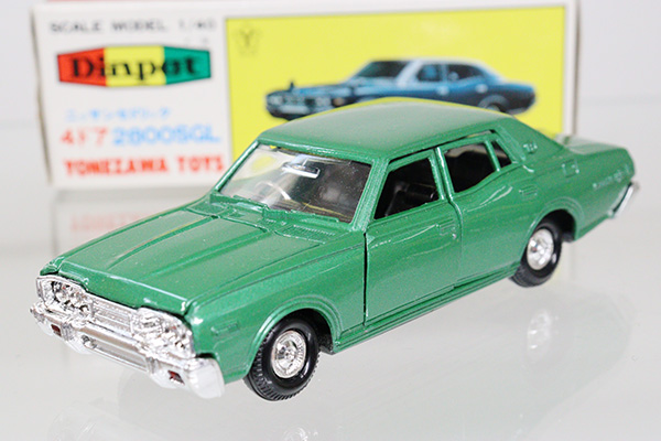 ミニカーショップ ケンボックス ダイヤペット☆G-49☆日産セドリック2800SGL(緑)Minicar shop KENBOX TOMICA