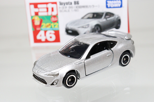 ミニカーショップ ケンボックス トミカ 赤箱☆46☆トヨタ86※2012年発売・TAKARATOMYロゴ・箱少ダメージ有・現状渡しMinicar  shop KENBOX TOMICA