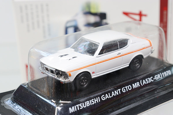 ミニカーショップ ケンボックス 1/64スケール 三菱ギャランGTO(白 ...