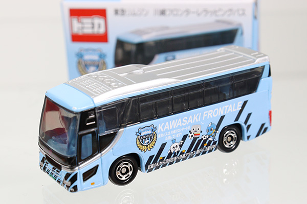 買い公式店 ☆即決！ 川崎フロンターレ オフィシャルチームバス トミカ 