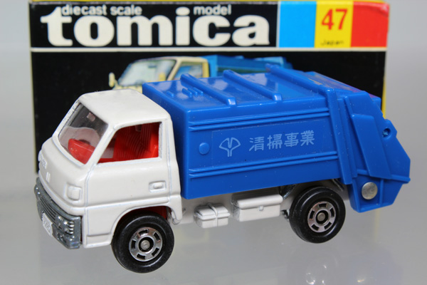 ミニカーショップ ケンボックス トミカ 黒箱 47 三菱キャンター清掃車 清掃事業 Minicar Shop Kenbox Tomica