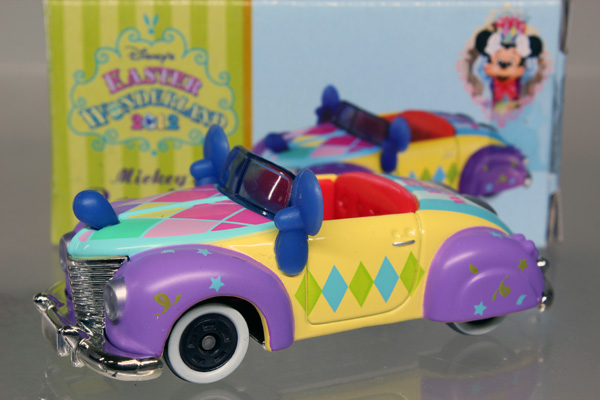 正規品限定SALE★ディズニー トミカ イースター 2012 ミッキーのロードスター　2台セット キャラクタートミカ