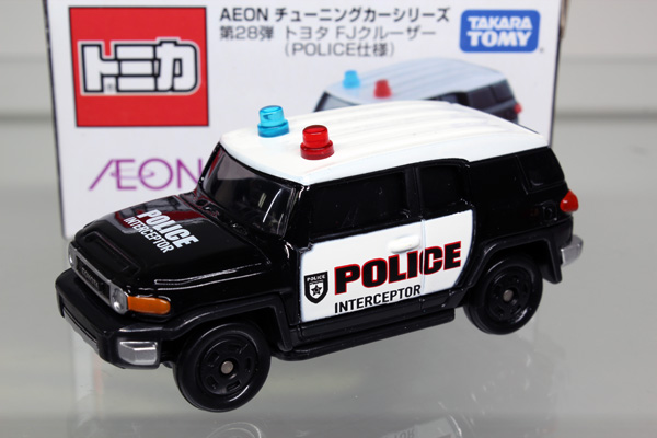 ミニカーショップ ケンボックス イオン特注 トヨタFJクルーザー(POLICE