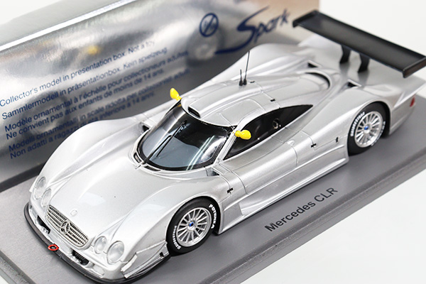 ミニカーショップ ケンボックス SPARK ☆S0996☆Mercedes CLR  ※ケースひび有・未貼・買取品・撮影の為に開封・現状渡しMinicar shop KENBOX TOMICA