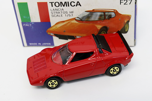 トミカF27 LANCIA STRATOS HF 日本製ミニカー TOMICA セールオファー