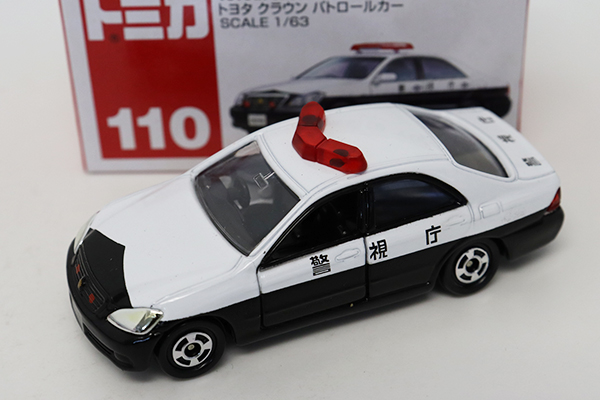 トミカ　赤箱★110★トヨタクラウン パトロールカー(警視庁) ※TOMY青ロゴ・買取品・現状渡し