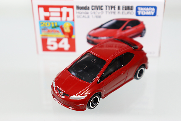 トミカ赤箱 HondaシビックTYPER トヨタクラウン等6台