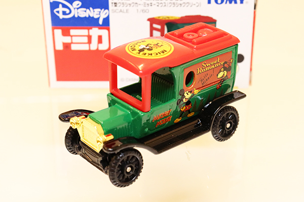 新品日本製トミカ　Dカプセル　T型クラシックカー　ミッキーマウス　1 ディズニー　未開封 ミニカー